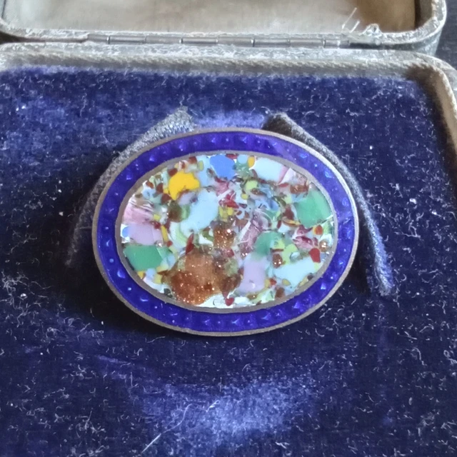 Jolie Broche En Vermeil - Fin XIXe Début 1900, Occasion