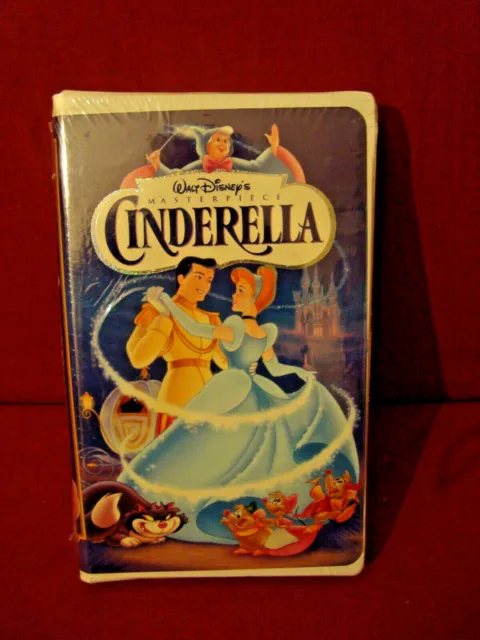 Walt Disneys Cinderella New Sealed Vhs Tape