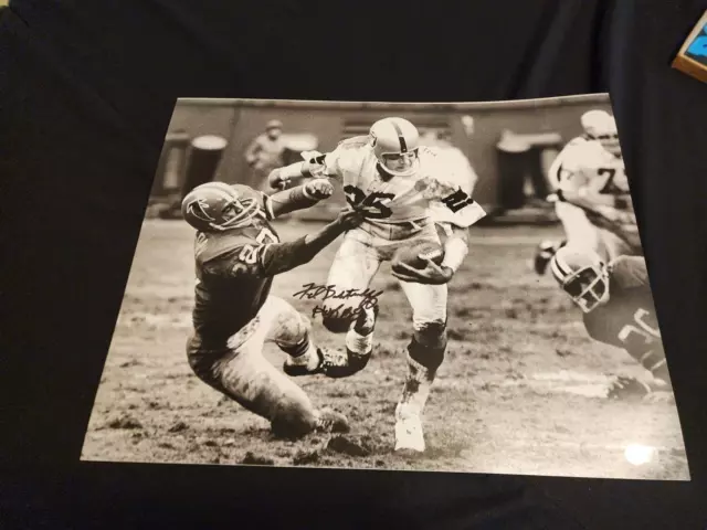 Fred Biletnikoff Oakland Raiders Signed 16x20 Photo Beckett