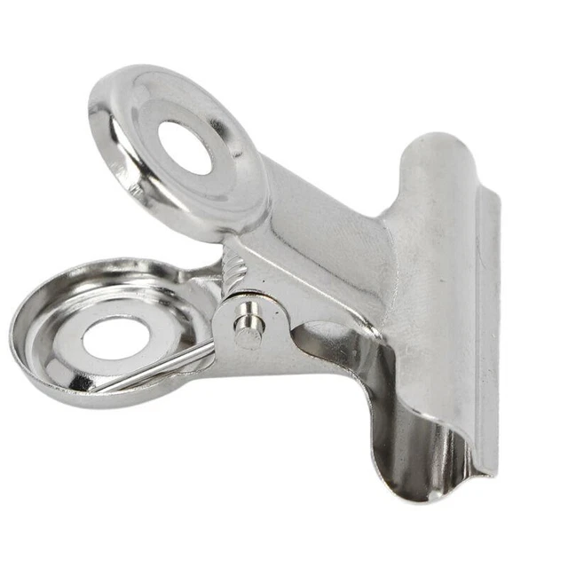 10pcs Metal Nail Extension Clips - Curve C Nail Pinching Clamp Set