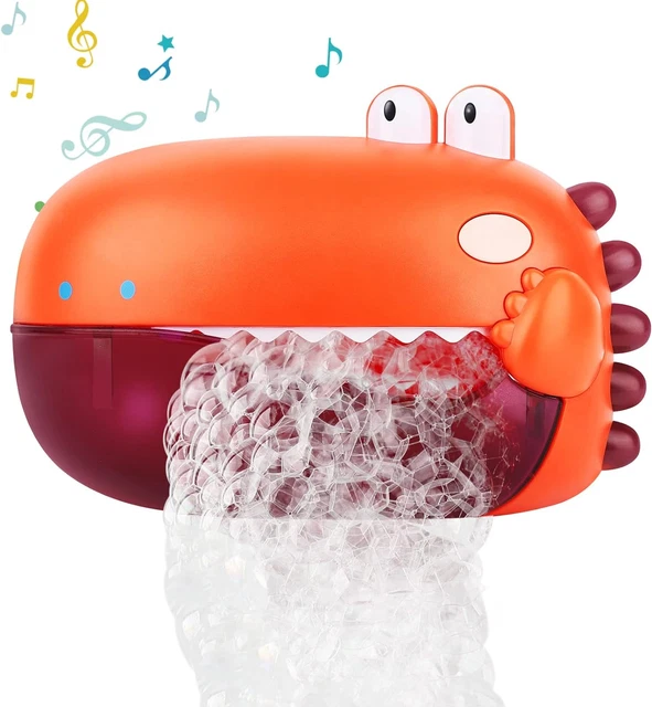 Lehoo Castle Bath Toy, Baby Bath Bubble Machine, Automatic Dinosaur Bath Toy 12