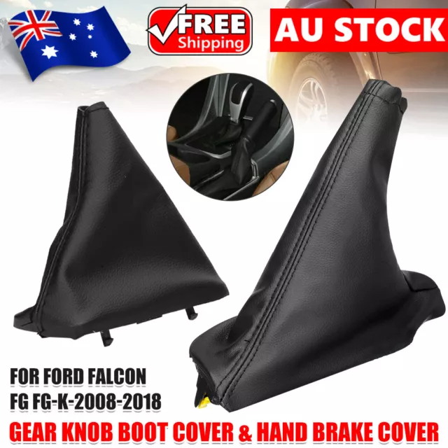 Handbrake Cover For Ford Falcon FG FGX XR6 XR8 G6E FPV 08-18 w/T Bar Handle Boot