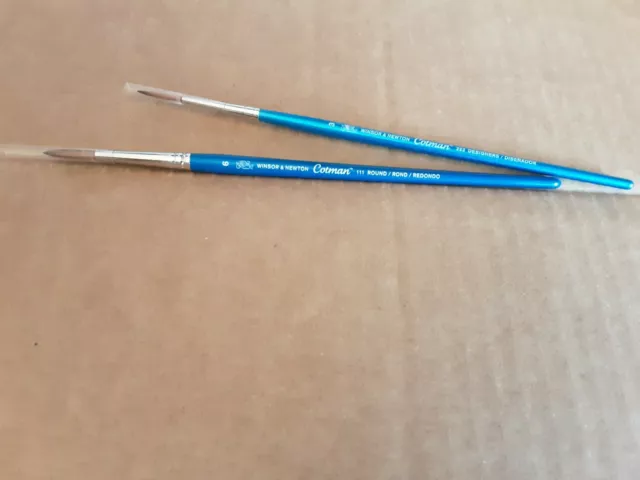 Pennello Winsor e Newton serie 111 e 222 punta tonda sintetico acquerello