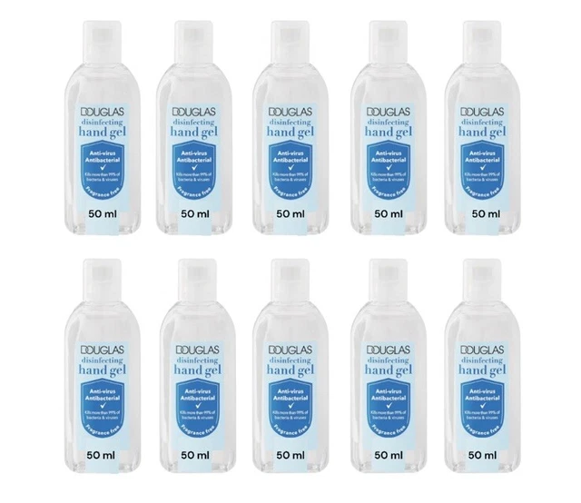 Douglas Collection Handhygiene Desinfecting Hand Gel Desinfektionsmittel 10x50ml