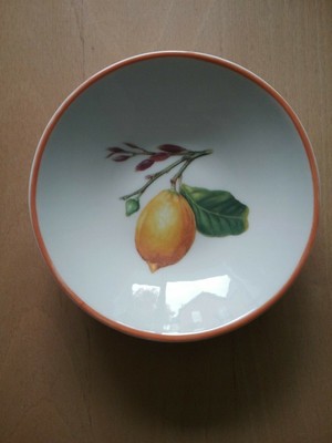 Portmeirion Alfresco Pomona set of two 4" dip dishes, boxed, free postage, new 7