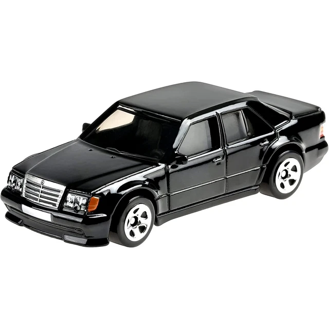 HOT WHEELS BLACK MercedesBenz 500 E Factory Fresh Kids Model Diecast