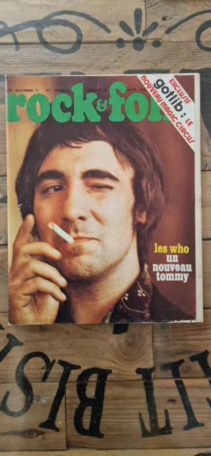 Magazine Rock & Folk Les Who un nouveau Tommy Gotlib Décembre 1973 n°83