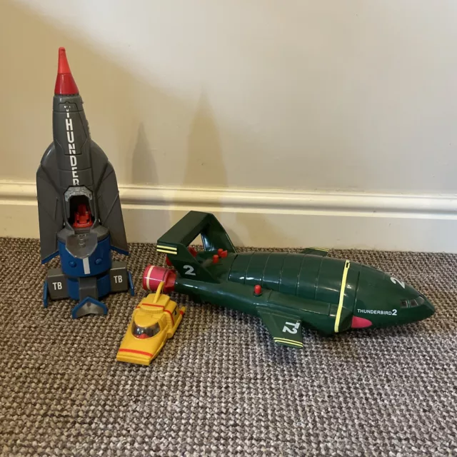 Thunder Birds Vintage Toys - Thunderbirdsarego