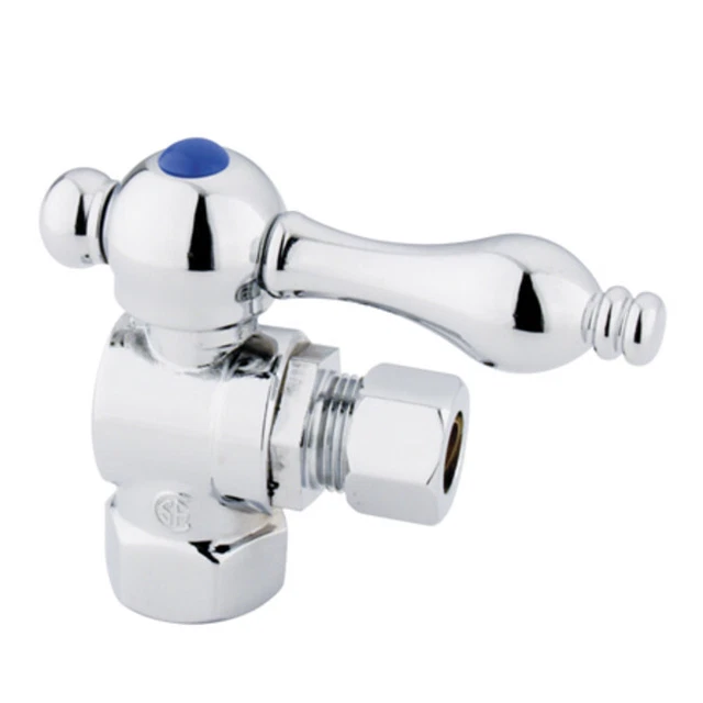 Kingston Brass CC3310 Vintage Angle Stop - Chrome