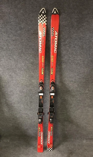 ATOMIC BETA RACE SL 9.12 Racing Skis 150cm w/ Atomic RACE 412 Full
