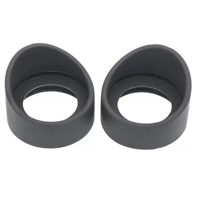 34 mm Inner Dia. Rubber Eye Cups Stereo Microscope Telescope Eyepiece Eye Guards