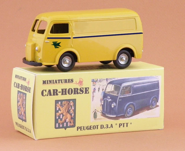 Car-Horse Vespa 400 bleue clair style Dinky cij jrd ancien stock