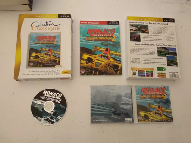 Monaco grand prix racing simulation 2 PC FR Big Box