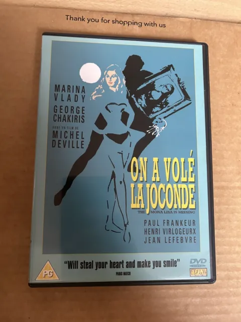 On A Vole La Joconde  :  French With English Subtitles   Region 2 Dvd