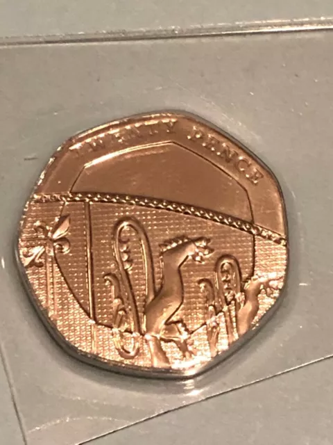 2008 20p Shield Royal Coat Of Arms Twenty Pence Coin Uncirculated UK BUNC