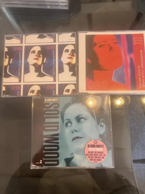 Collection of Rare CD Singles By Alison Moyet