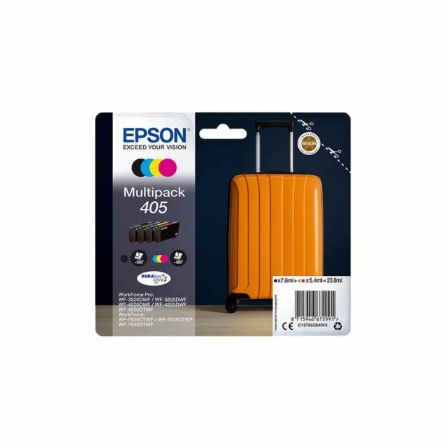 Cartouche d'encre EPSON Pack 405 Valise 4 couleurs