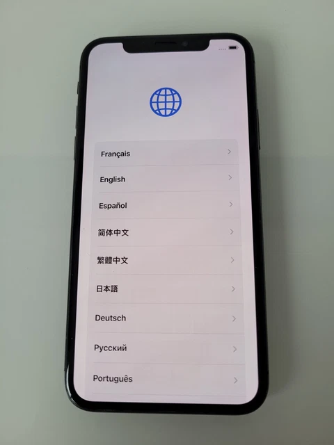 Apple IPhone X 64GB gris sidéral