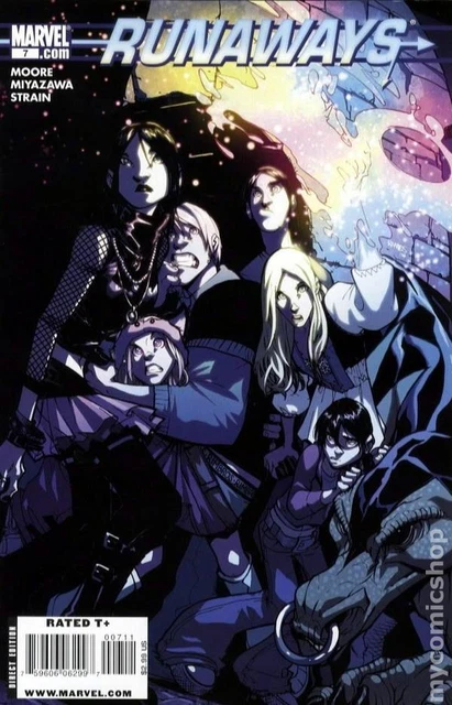 Runaways #7 VF 2009 Stock Image