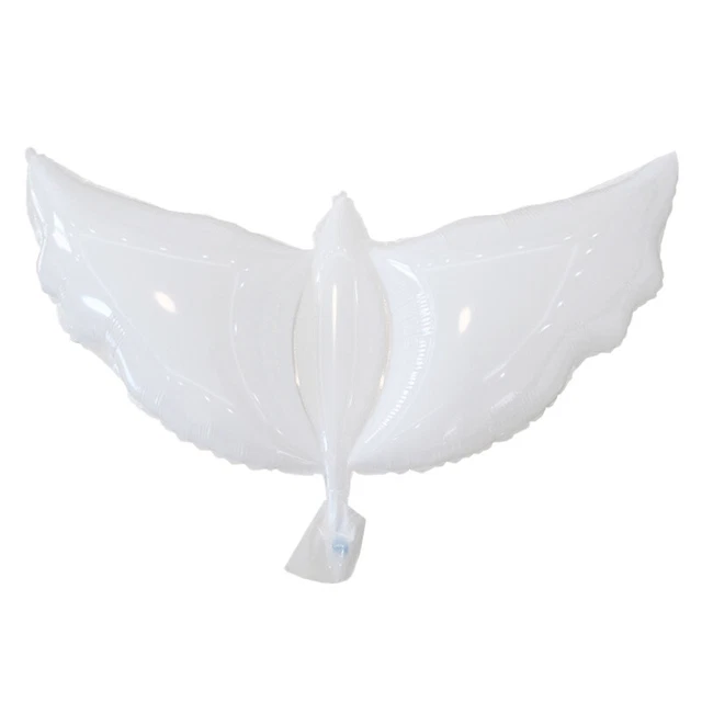 10 piezas Globos Blancos Boda Fiesta Decoración Globos Paz Pájaro Bola PigeI7