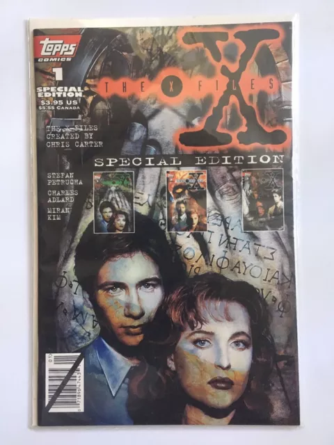 X-Files Comic #1 Special Edition David Duchovny Gillian Anderson 1995 RARE