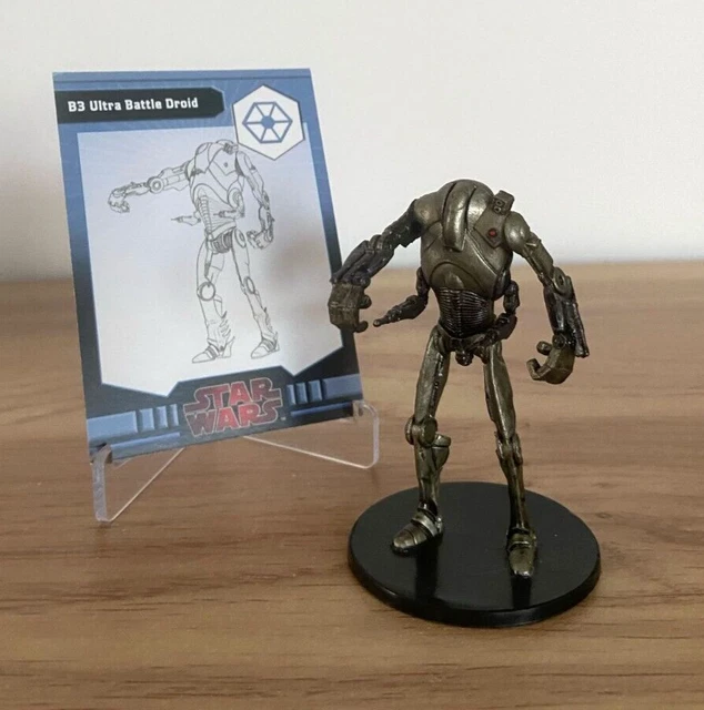 FIGURINE STAR WARS Miniatures B3 Ultra Battle Droid 4 40 EUR 11 95 figurine-star-wars-miniatures-b3-ultra-battle-droid-4-40-eur-11-95