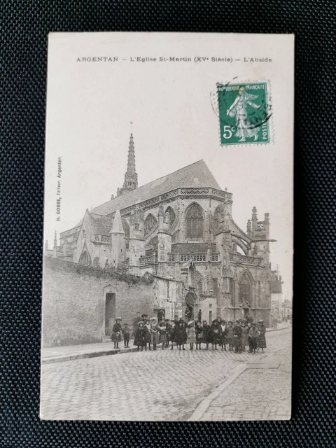 CPA 61 ARGENTAN - L'Eglise St-Martin - L'Abside