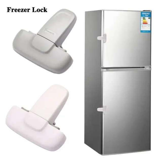1pcs Home Refrigerator Fridge Freezer Door Lock Catch Toddler Kids Child Safety