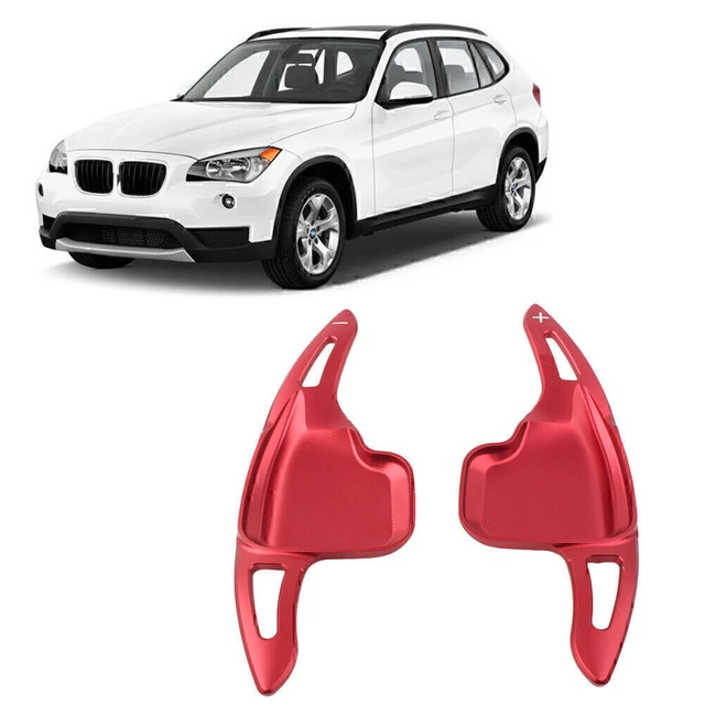 Estensione volante paddle cambio shifter per BMW Serie 2 - 6 X1 rosso