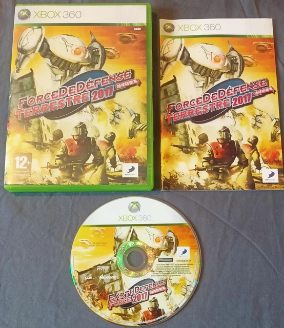 Jeu Force De Défense Terrestre 2017 Complet Pour Xbox 360 - Version Française, Très Bon état