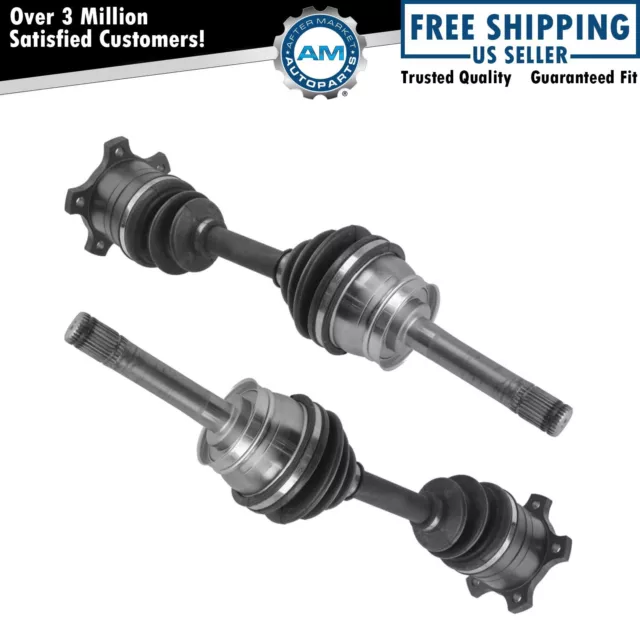 Front CV Axle Shaft Assembly LH & RH Kit Pair Set of 2 for Pickup SUV Truck New