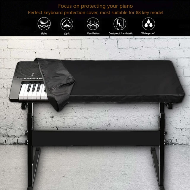 WATERPROOF PIANO KEYBOARD Cover 61/88Key Electronic Piano Dust Cover