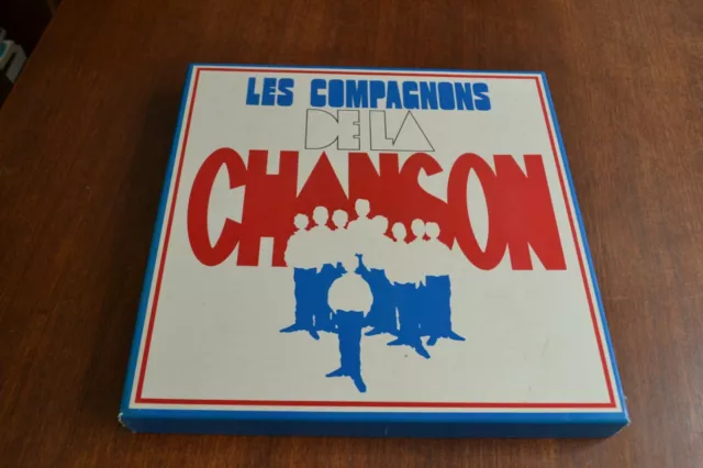 Coffret les Compagnons de la chansons 10 disques vinyle 33 tours