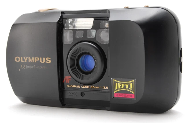 Tested‼[NEAR MINT] Olympus μ mju Panorama Point & Shoot 35mm Camera From JAPAN