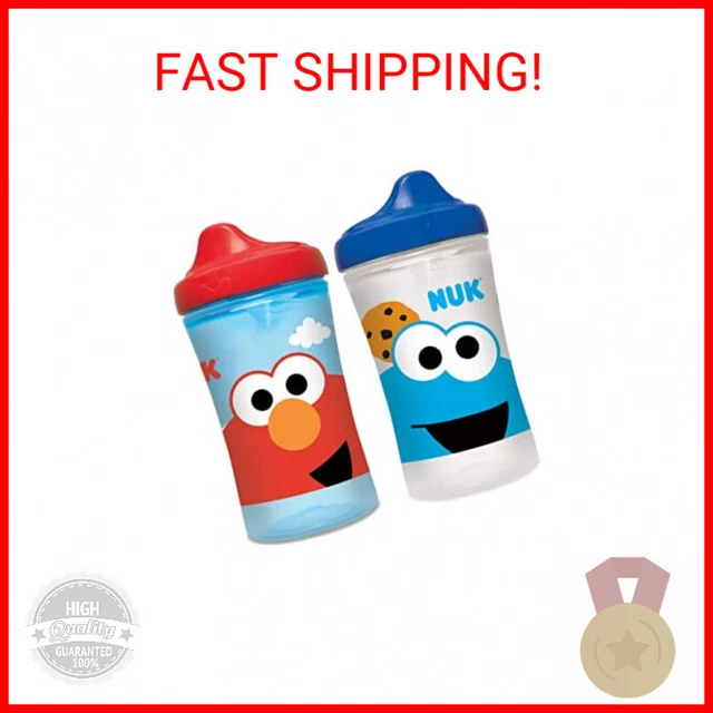 NUK Sesame Street Hard Spout Cup, 10 Oz, 2 Pack