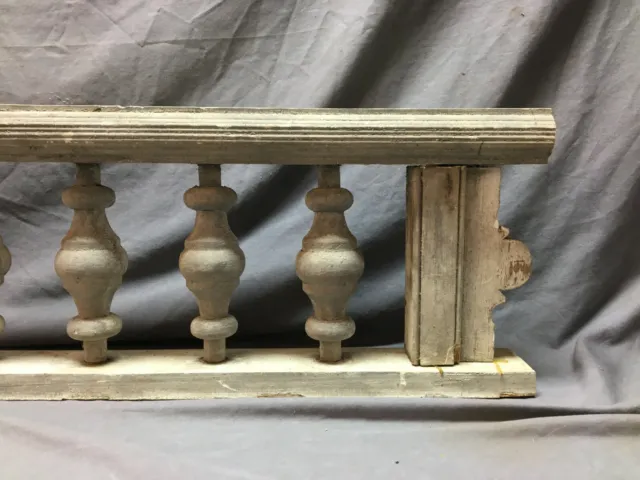 Antique Victorian Porch Gingerbread Spindle Span Gray Architectural Old 811-20B 7