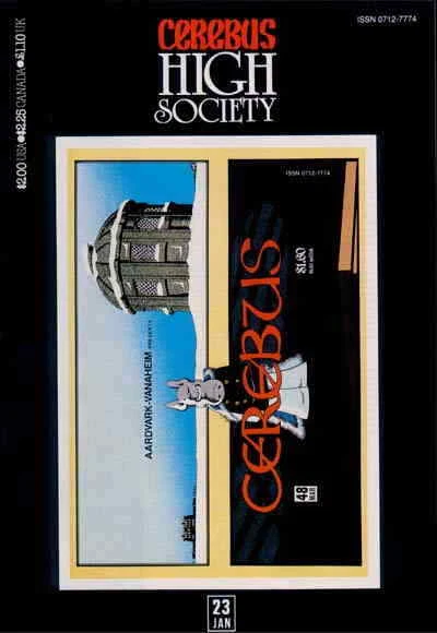 Cerebus High Society #23 VF/NM; Aardvark-Vanaheim | 48 Dave Sim - we combine shi