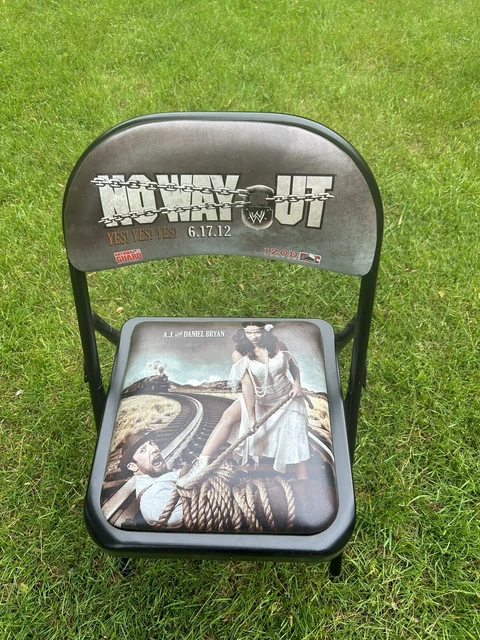 WWE 2012 no way out daniel bryan aj lee PPV Ringside Chair WWE 2012 no way out daniel bryan aj lee PPV Ringside Chair