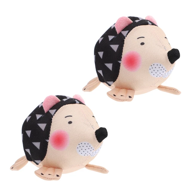 2 Pcs Chinese Pin Cushion Hedgehog Needle Bag Embroidery Accessories Unique
