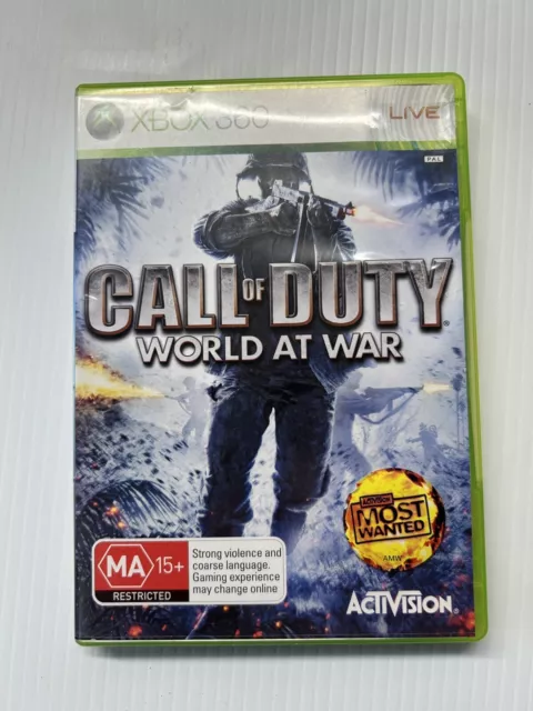 Call of duty world clearance at war xbox 360