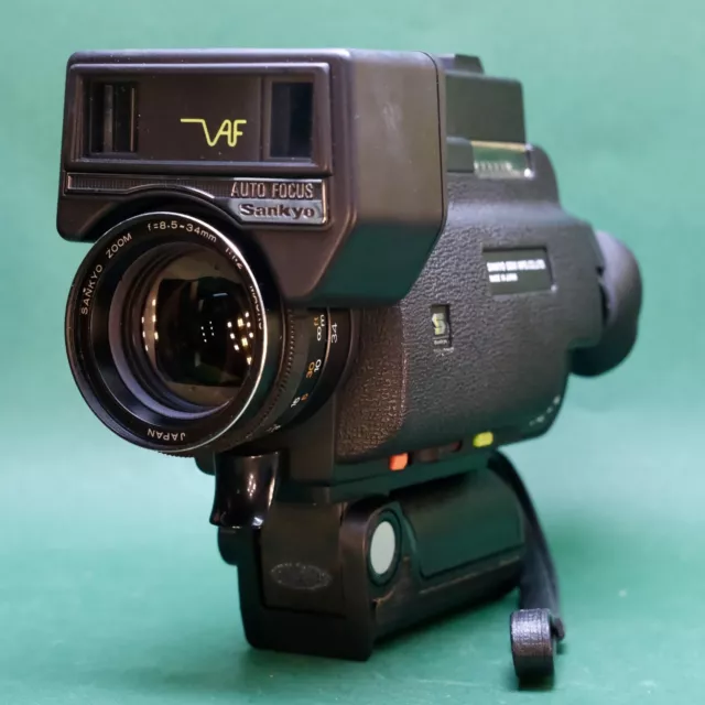 Sankyo ES-44 XL AF Super 8 Cine Film Camera, Nr Mint, Full Working Order