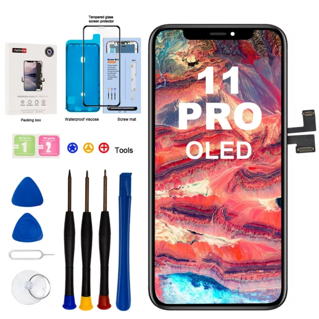 OLED Für iPhone 11 Pro Display Retina HD Screen 3D Touch Bildschirm Ersatz Kit