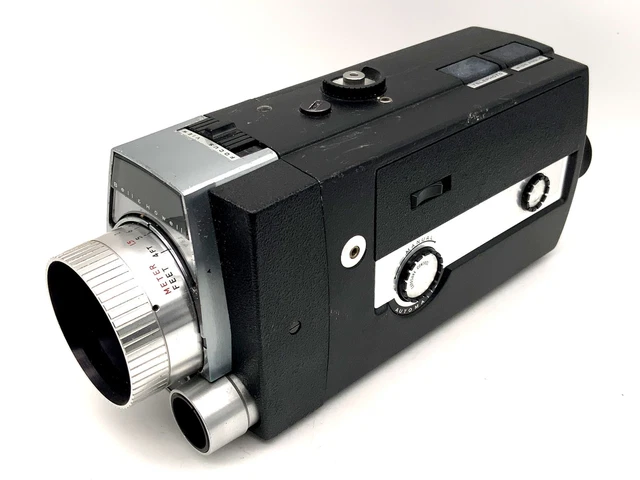 Caméra Bell & Howell 375 Super 8 – Avec étui, état Fonctionnel, Vintage