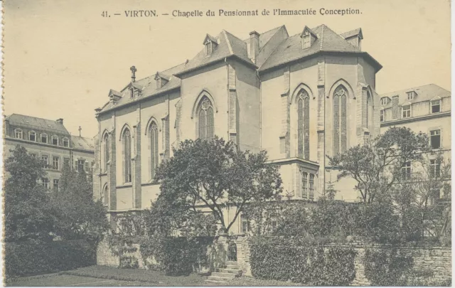 AK  Virton-Chapelle du Pensionnat 1.WK  (B667)