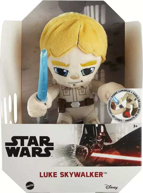 New Official 7.5" Star Wars Luke Skywalker Plush Soft Toy