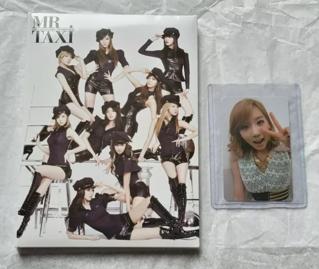 SNSD Girls' Generation Vol. 3 - MR. TAXI Vers. Korea Taeyeon Photocard CD KPOP