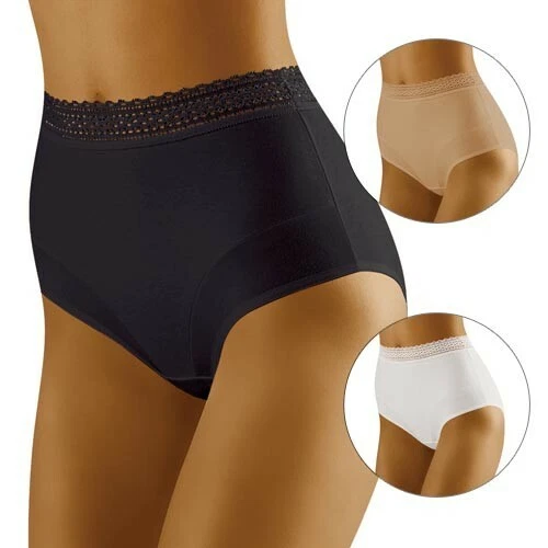 Wolbar Damen Slip WB187 - Hoch Geschnittener, Formender Slip Mit Glättungseffekt, Aus Polyamid/Elasthan