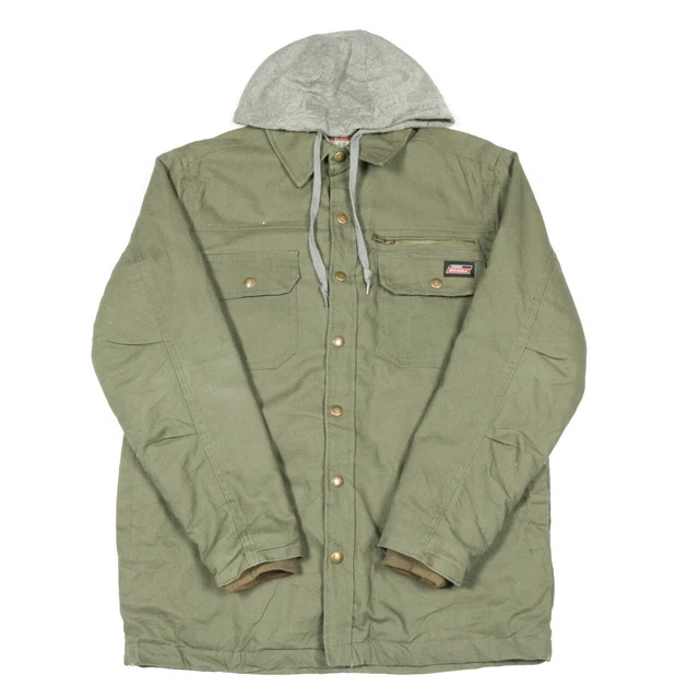 Dickies de Trabajo Chaqueta con Capucha Pequeño Chore Aislado Acolchado Lona