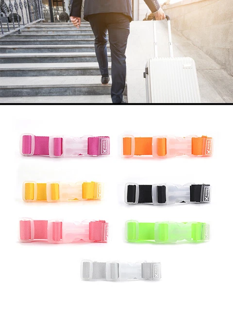 7pcs Luggage Case Straps Suitcase Clip Belt Buckle Travel Accessories Gift 、 2