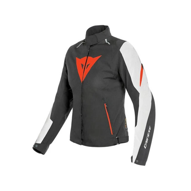 Jacke Motorrad Damen Original Dainese Laguna Seca 3 D-Dry Schwarz/Rot Lava /